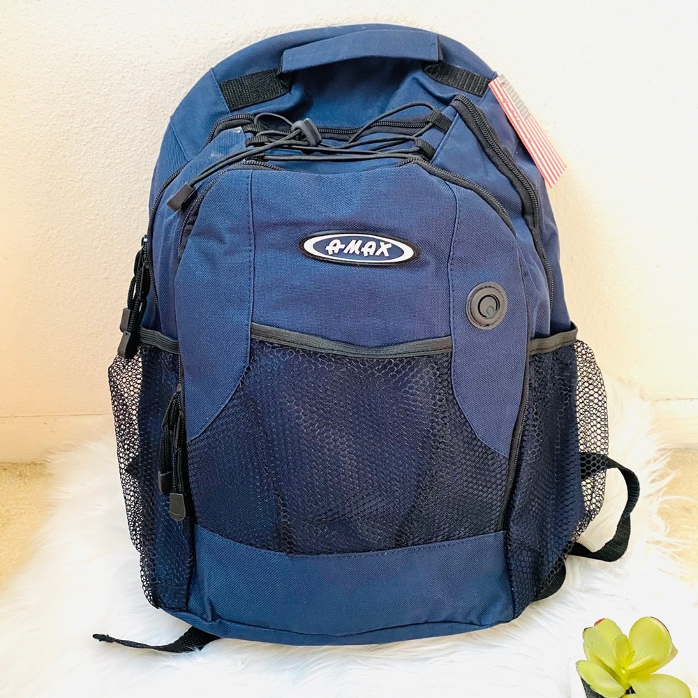 NWT Navy sturdy quality backpack